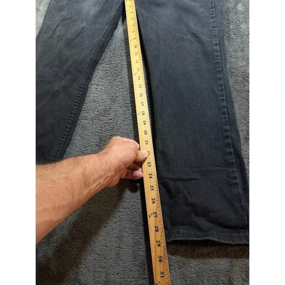 Levis 514 Straight Fit Jeans Mens Black‎ Denim Pants Regular Fit 5-Pocket 38x29